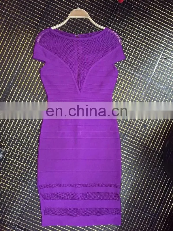 2016 popular tight women v-neck evening dress
