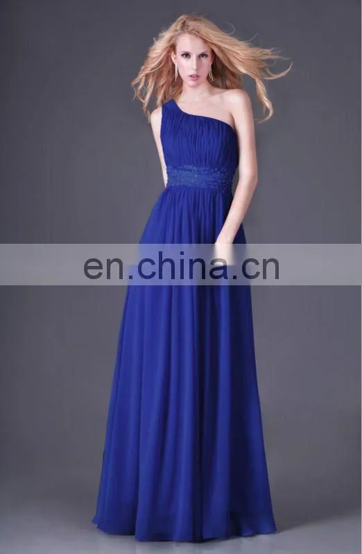 Hot Sale Women One Shoulder Long Bridesmaid Dress Grace Karin Chiffon Colorful Cheap Evening Dresses China Alibaba CL4107