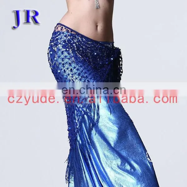 Crochet fringe tassel belly dance hip scarf Y-2011#