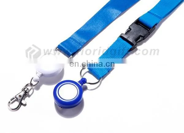 Custom Lanyard With Id Badge Holder / short lanyard with carabiner hook