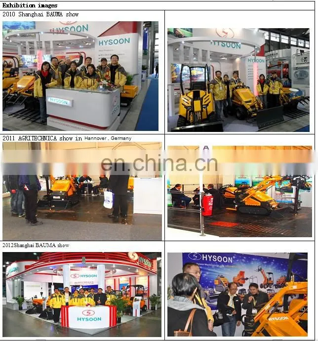China HYSOON HY200 articulated mini wheel loader