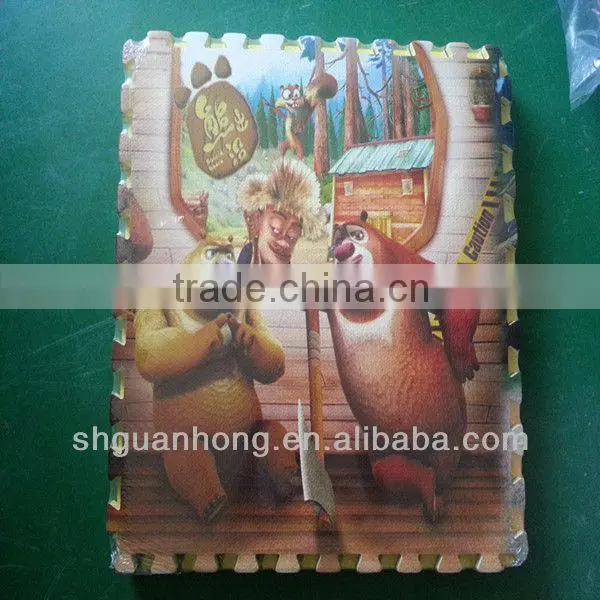 animal toy eva foam 3d puzzles/Hot selling foam alphabet puzzles for kids