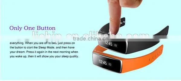 Sleeping monitor date&time bluetooth pedometer waterproof LC- V5 Smart Bracelet