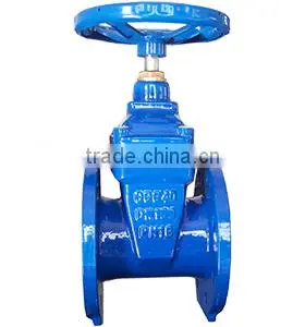8 Inch Din 3202-F4 Resilient Seated Gate Valve