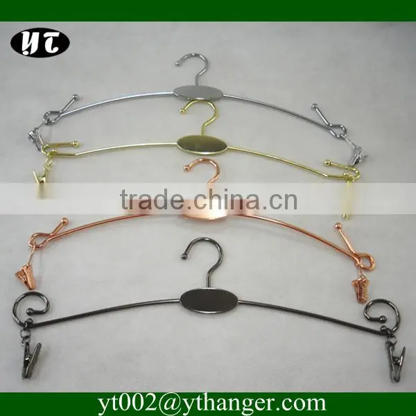 FM-54 Cute metal bra hanger with mini clips