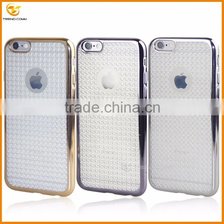 alibaba express luxury slim electroplating tpu case cover for iphone 6