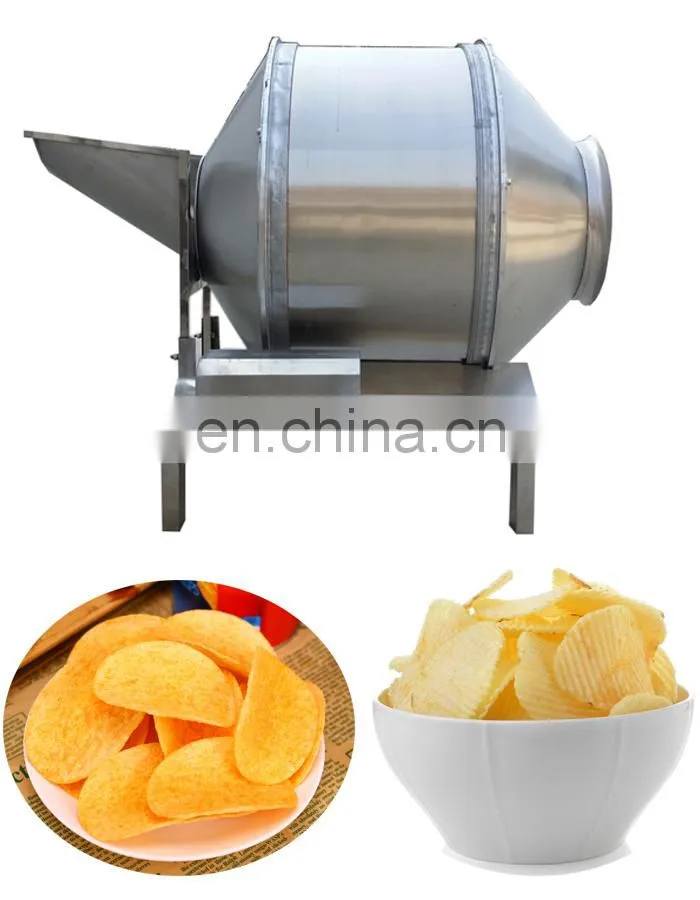 New sale snack octagonal mixer potato chips seasoning machine popcorn seasoning machine in low price