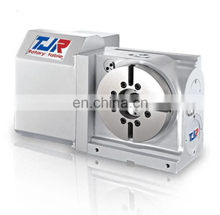 The machining center USES the fourth axis of the PRECISE 125-250mm 4th axis cnc rotary table