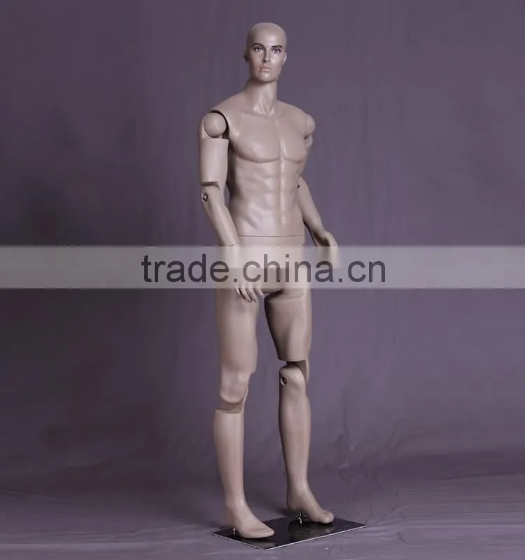 realistic flexible male mannequin