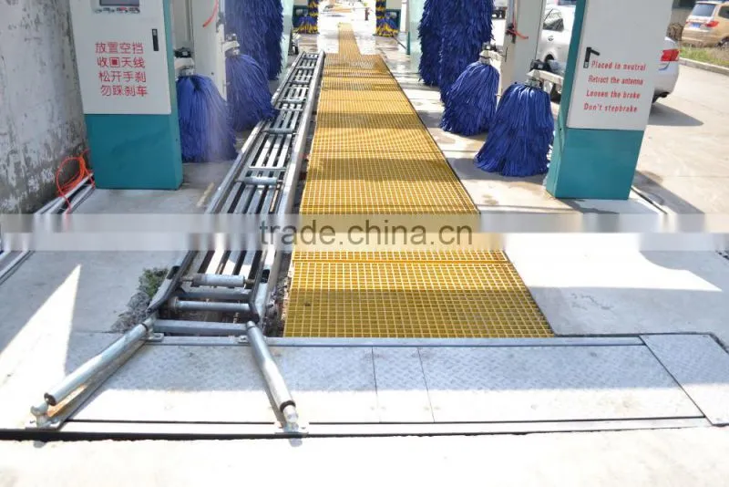 Tunnel Car Wash 9Brushes PE-T9 40000USD