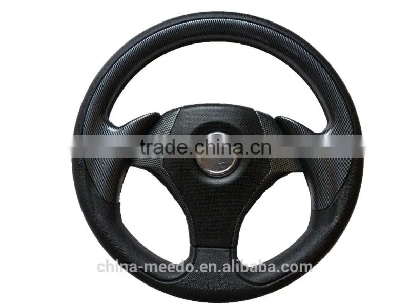 The new flagship Shock your vision Special offer Auto Accessories PU 320mm Black Red 13inch OEM sports racing car steering wheel