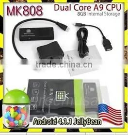 mk808 rockchip rk3066 dual core mk808 google tv player mk808 tv box