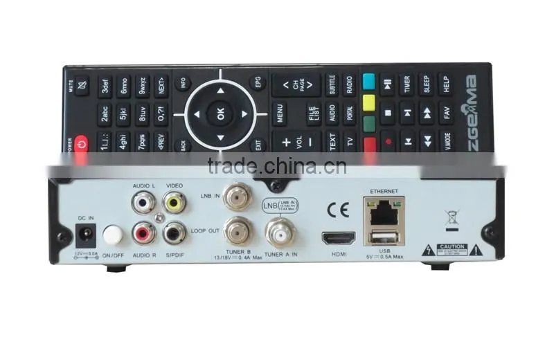 Newest Zgemma Star 2S twin tuner DVB-S2 751mhz digital satellite tv receiver zgemma star H.2S