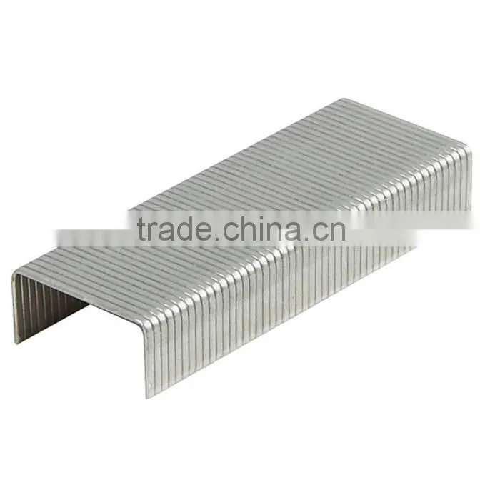 Hot Selling Metal Wire Material and Silver Color Staples