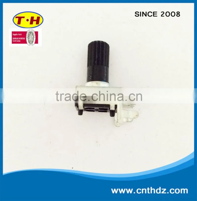 9MM b500k low cost rotary potentiometer with switch light switch