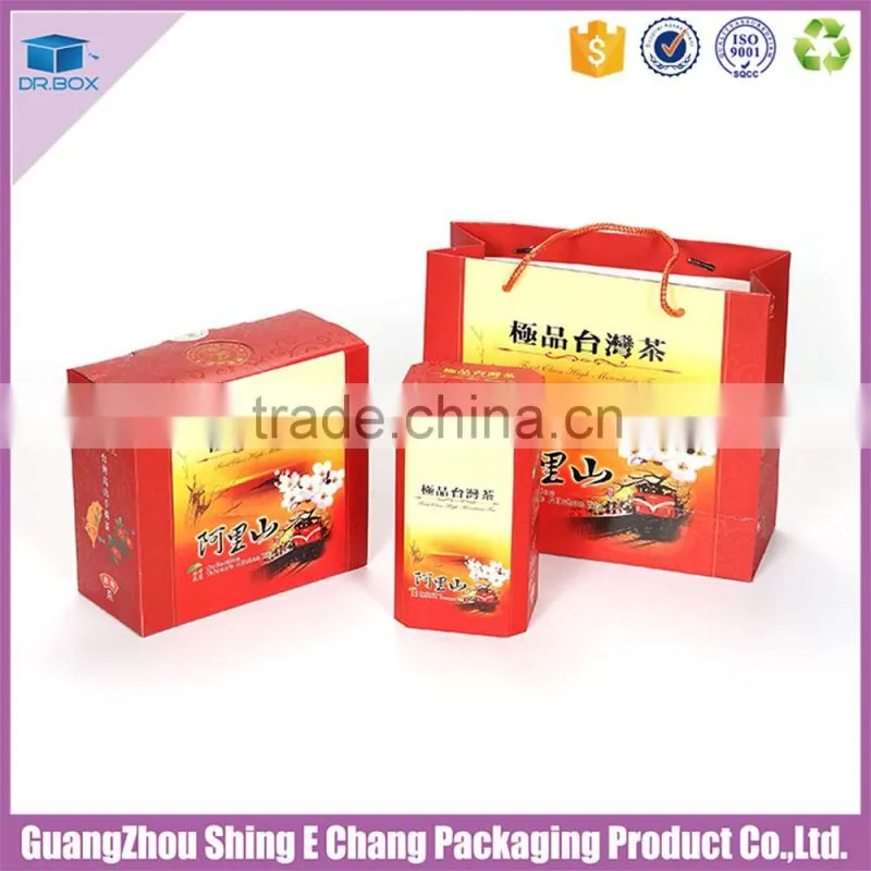 ECO friendly high quality tea packaging box made in China