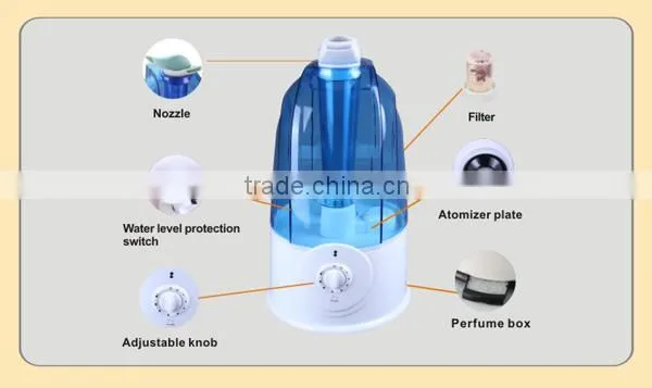 3L air humidifier air purifier ultrasonic humidifier