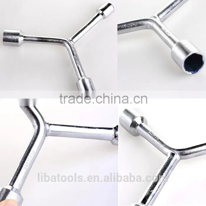 China Manufacturer Safety Quality 3 legs Wrench for Cars