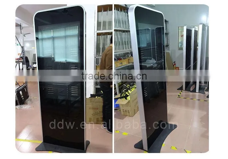 Wall Mount Touch Screen Monitor Leeman P8.9 Smd Wifi Touch Screen Floor Standing Digital Signage