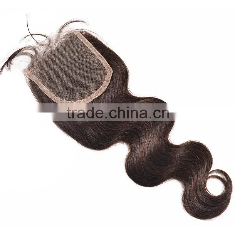 2014 New Products Hot Sales Delightful Ideal 5A Indian Human Hair Lace Closure