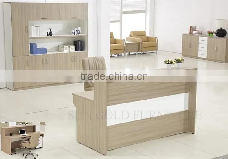 Good quality wooden reception counter table design reception desks for sale (SZ-RTB029)