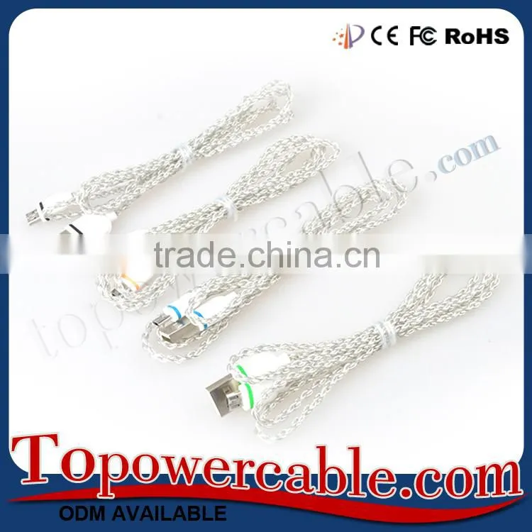 China Supplier High Speed Sync Transfer 24Awg Micro Usb Charging Cable