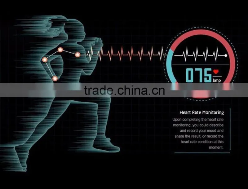 Wholesale Factory Price Bluetooth Smart Watch Heart Rate Monitor Wristband for Smartphone