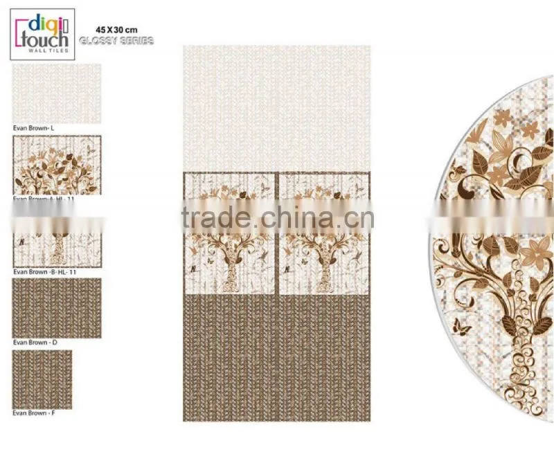 Rose Designed Wall Tiles
