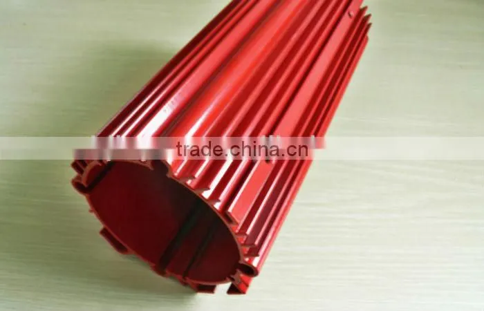 6063 6061 aluminium extruded fin tube alloy tube with BV& ISO from Jiayun factory