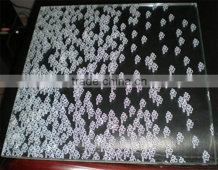 Yaohua silk screen glass/toughened glass window/glass window/glass door