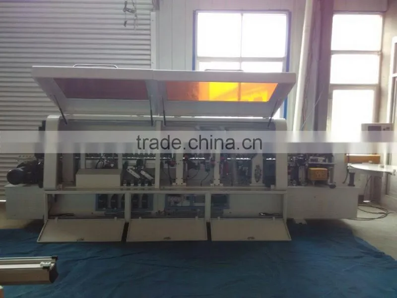 KDT structure full automatic edge banding machine for pvc wood veneer edge banding on MDF