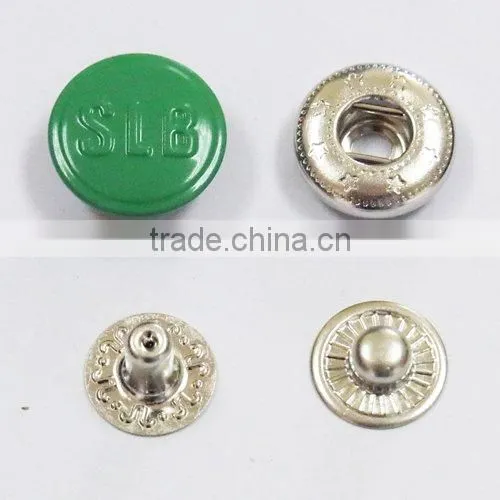 Spring snap fastener