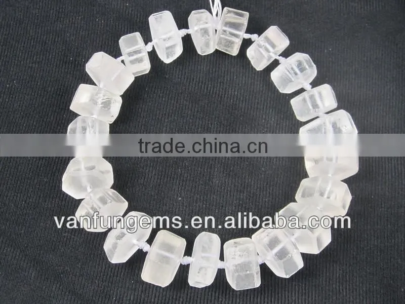 Natural White Quartz Cylinder and Irregular Shape