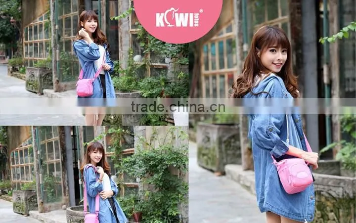 Camera Bag KIWIFOTOS Pink Mirrorless Camera Case For Beauty Girl Neoprene Camera Bag