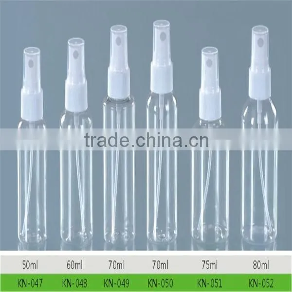 hdpe plastic throat spray bottle with aerosol spray pump 10ml