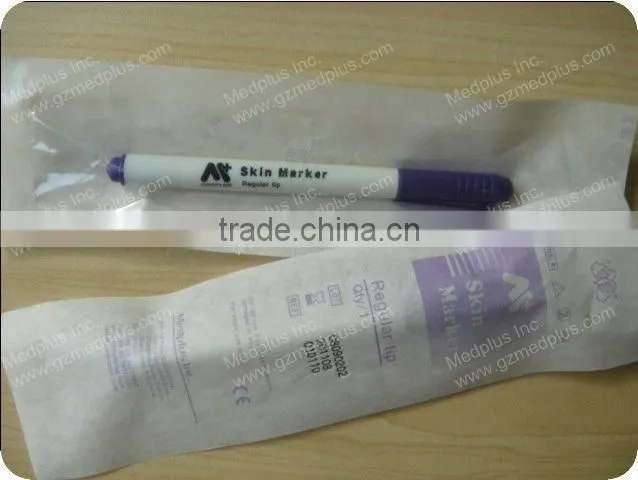 Medical Disposable 1mm regular type with ruler Surgical Pen Skin Marker