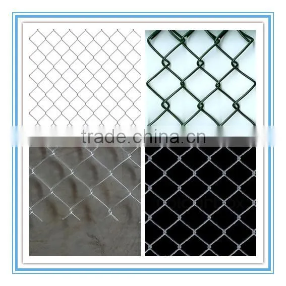 Cheap Galvanized chain link fence