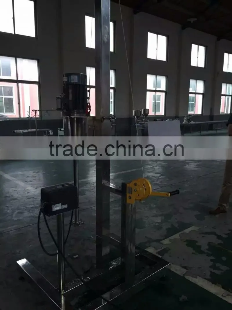 Pneumatic movable High Shear Dispersing Emulsifier