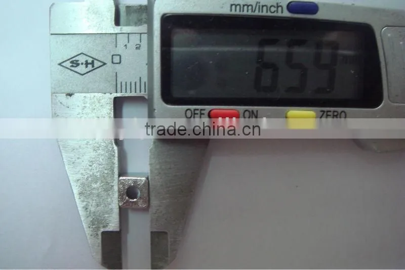 8mm*7mm metal square bell stopper