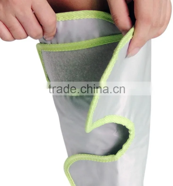 Easy operated air compression leg massager