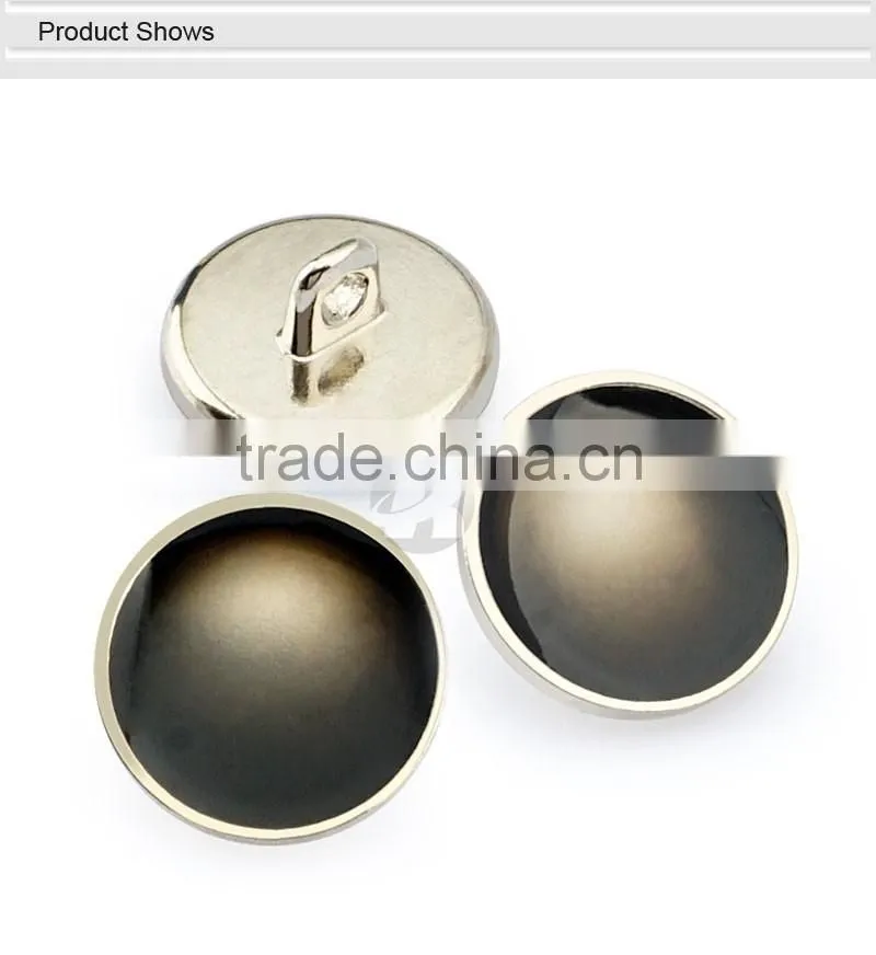 Colored Matte Black Shirt Custom Buttons