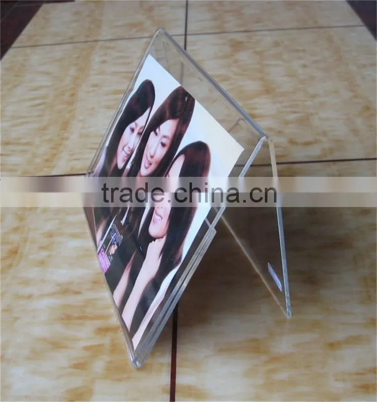 Rectangle Acrylic Curved Photo Frame