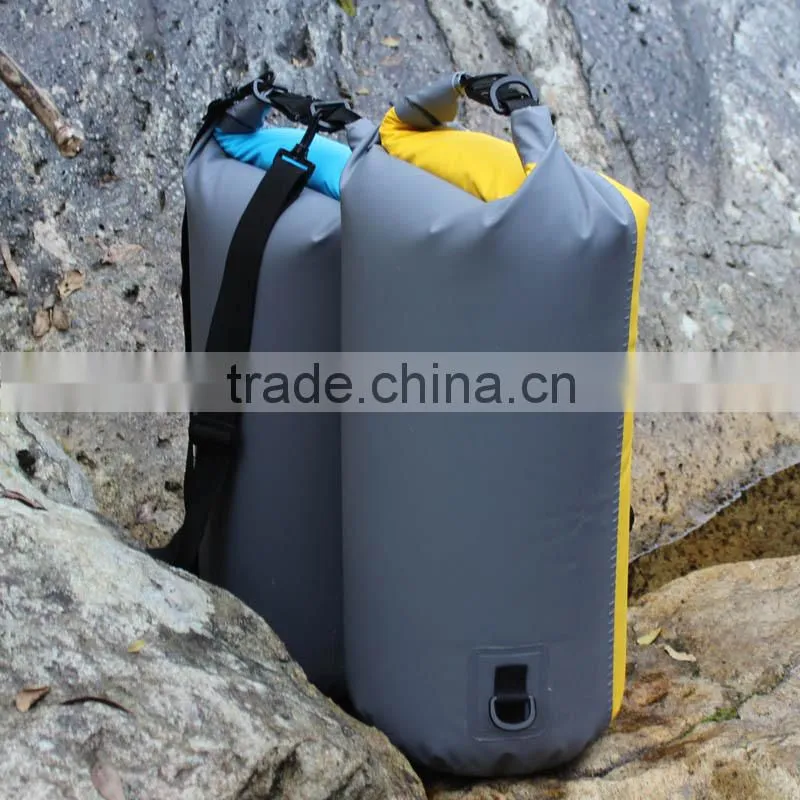 High quanlity swimming pvc sack net clamp cloth 500D waterproof dry bags