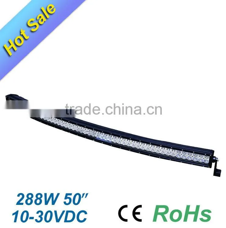 288W Curved Led Light Offroad Bar Curved Led Light Bar