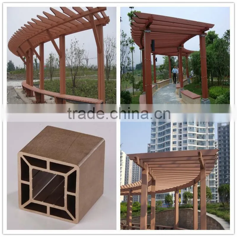 eco garden profile extrusion mould, WPC pillar extrusion mould