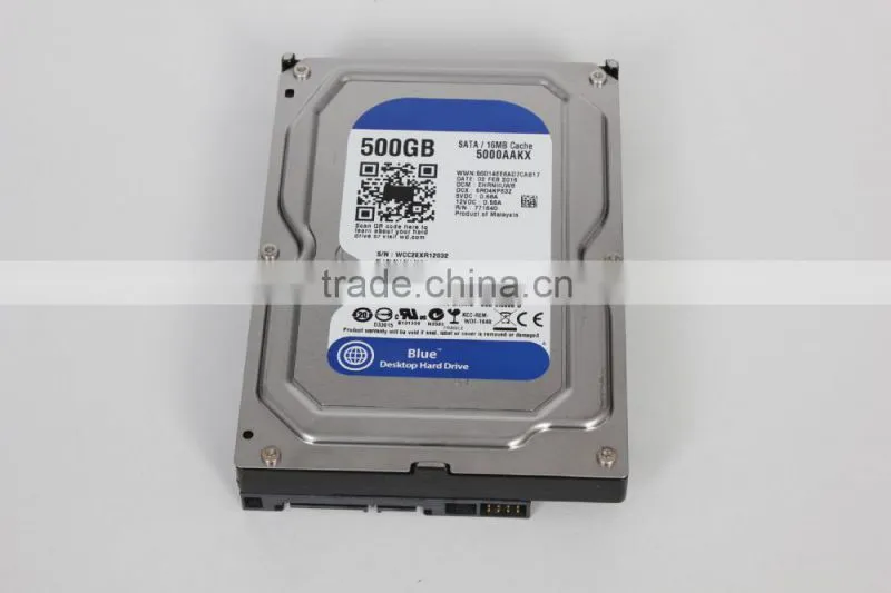 brand name refurbished hard disk 500gb 3.5'' SATA 7200rpm for desktop/PC