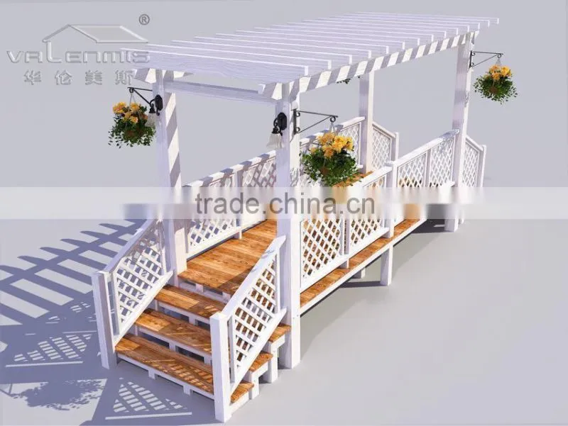 2016 new design durable aluminum alloy pergola