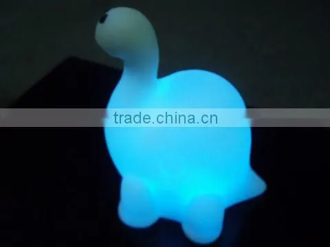Kid's style color changing snow man lamp for Christmas/New Year Decoration LED night light