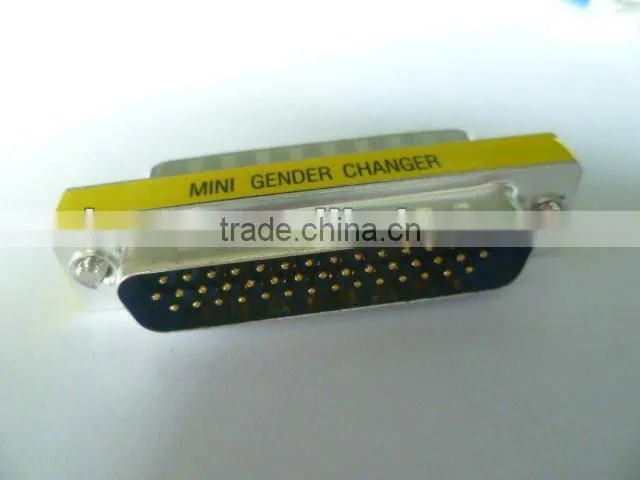 DB44 M-M ADAPTER/db mini gender changer