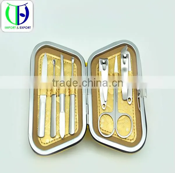 OEM/ODM High Qulaity Silver High Class Manicure Set/Manicure Kit/Nail Spa/ Pedicure set